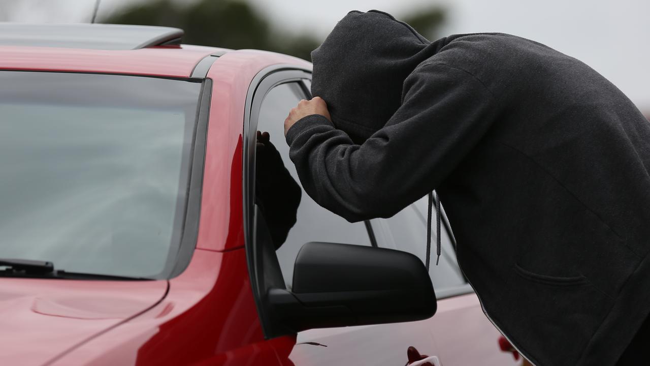 A man smashed up a woman’s car during an incident at Gladstone. Generic image.