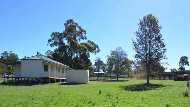 Pinevale, near Dunedoo, where decomposed remains were found after the Stoccos’ arrest.