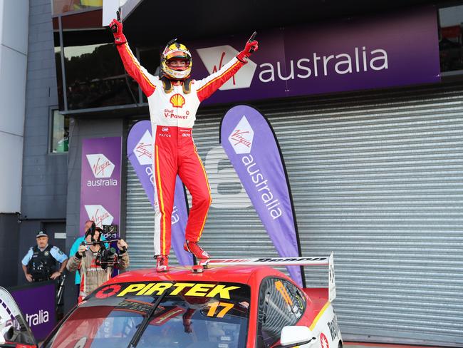 McLaughlin had his Bathurst lap record taken off him. Picture: Rohan Kelly