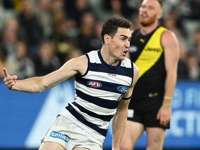 Jeremy Cameron dominated Richmond in 2021. Picture: Quinn Rooney/Getty Images