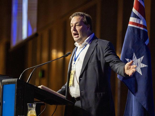 Former federal MP Jason Falinski said the community had seen through the “community-led” line broadcast by the teals. Picture: NCA NewsWire / Dylan Coker