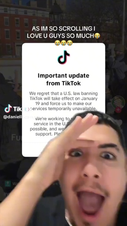 US TikTok ban shuts out users early