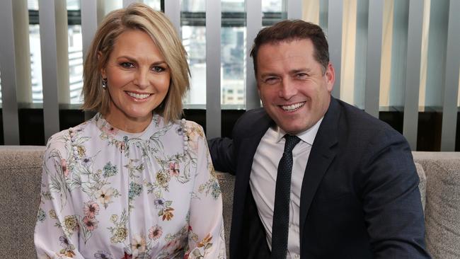 Nine is sticking with Karl Stefanovic and Georgie Gardner despite horror ratings. Picture Julie Kiriacoudis