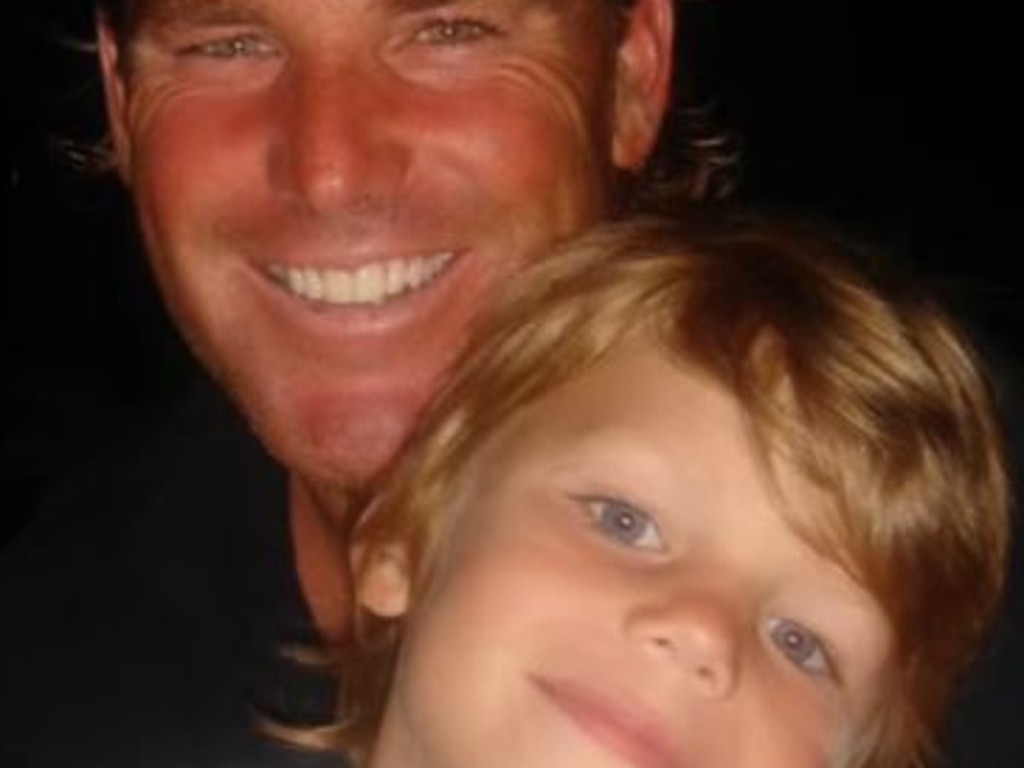 Simone Callahan has shared new pictures of Shane Warne and their children to her Instagram account. Picture: Instagram