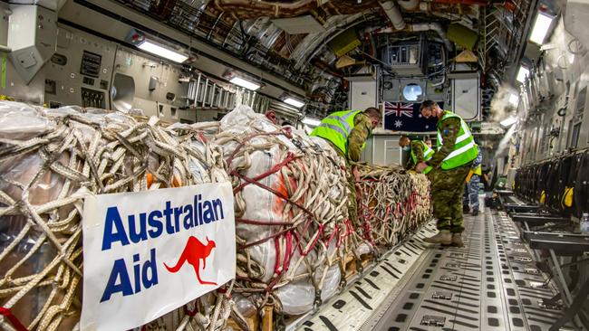 A Royal Australian Air Force C-17A Globemaster III has arrived in Port Moresby, Papua New Guinea to deliver critical COVID-19 vaccines and consumables.