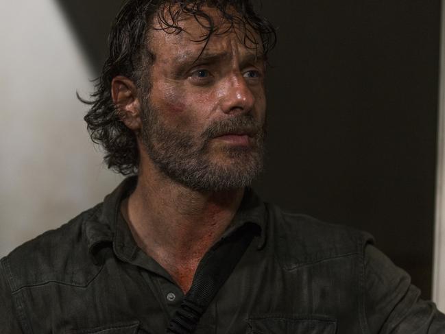 Andrew Lincoln as Rick Grimes - The Walking Dead _ Season 8, Episode 3 - Photo Credit: Gene Page/AMC