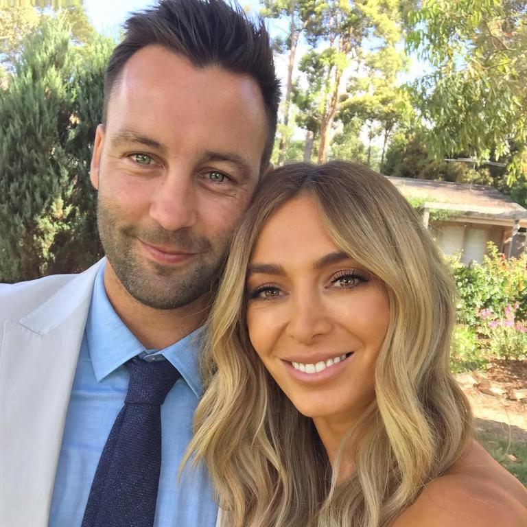 Nadia and Jimmy Bartel split suddenly in 2019. Picture: Instagram.