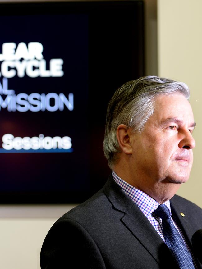 Nuclear Fuel Cycle Royal Commissioner Kevin Scarce.