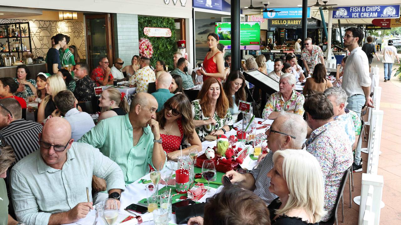 The Trinity Advisory fundraising lunch at Little Sister restaurant. Picture: Brendan Radke