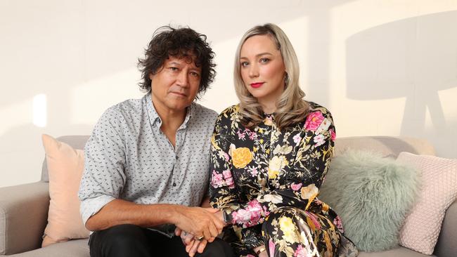 Angela and Phil Ceberano were caught up in the saga. Picture: David Caird