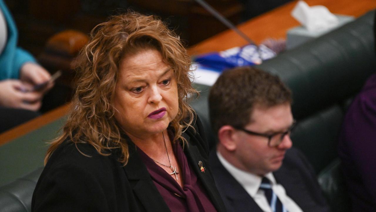 Human Services Minister Nat Cook during Parliament Question Time. She said authorities had to strike a balance. Picture: NCA NewsWire / Brenton Edwards