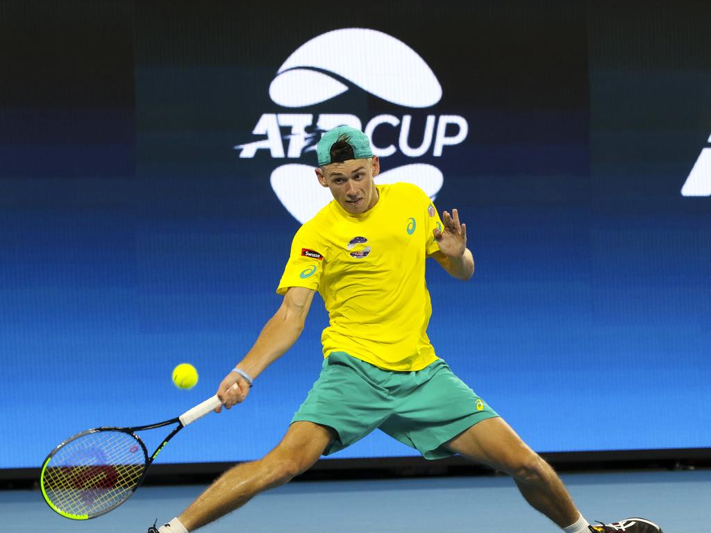 Alex de Minaur will have to lead the way for Australia.