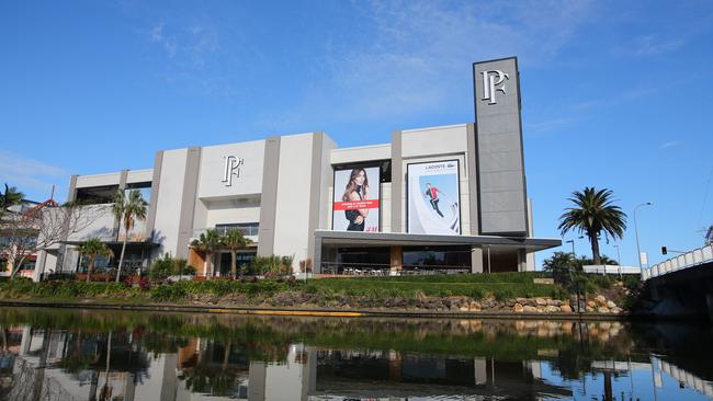 The Pacific Fair shopping centre on the Gold Coast at the end of a $670 million expansion program