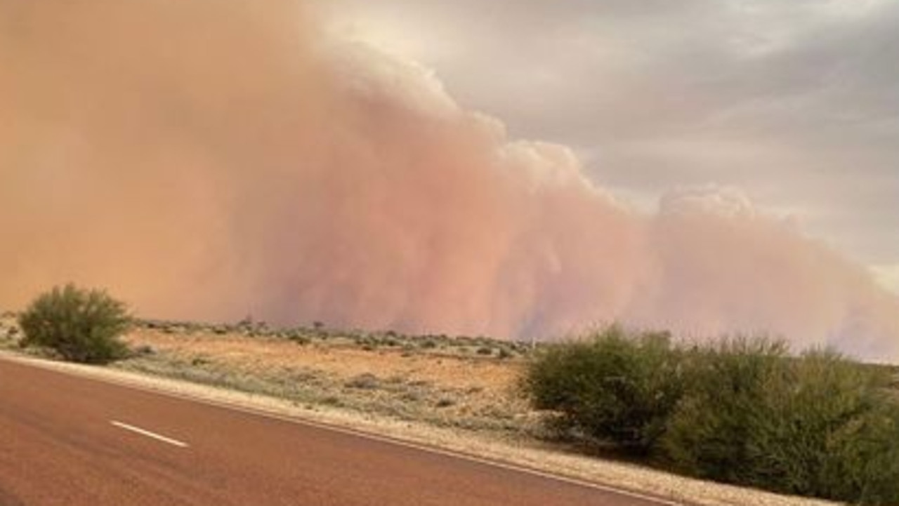 ‘It’s a f***ing tornado’: Sandstorm whips Outback as storms lash SA