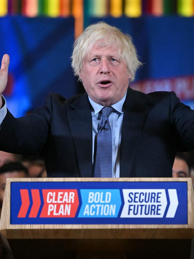 Mr Johnson served as UK prime minister from 2019-2022. Picture: AFP