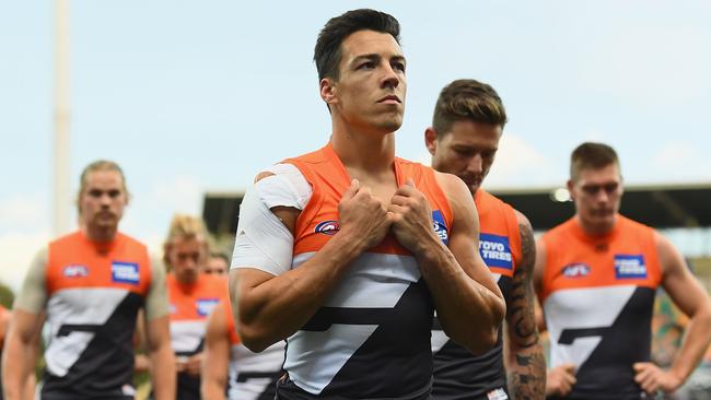 Shiel played 135 games for Greater Western Sydney. Picture: Getty Images