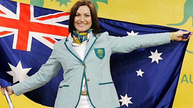 Anna Meares ... popular choice for Aussie flagbearer. Picture: Tim Carrafa