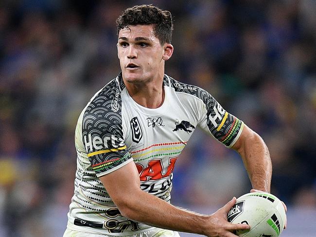 Nathan Cleary looks set to play Origin I after two rivals copped injuries in round 11. Picture: AAP Image/Dan Himbrechts