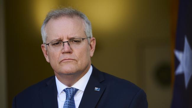 Former prime minister Scott Morrison. Picture: Getty Images