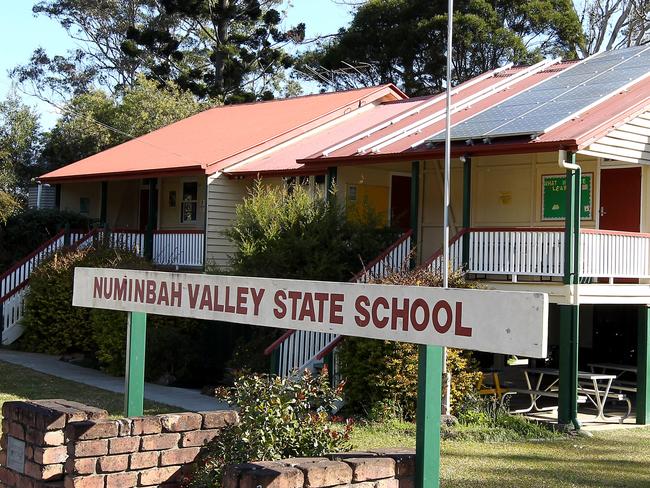 Numinbah Valley State School has ranked as the Gold Coast’s poorest school - scraping by on $2.2 million over a five years. Picture: Supplied