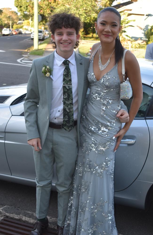 Peter Nieuwoudt and Emma Robeye at the Sunshine Coast Grammar School formal on November 17. Picture: Sam Turner