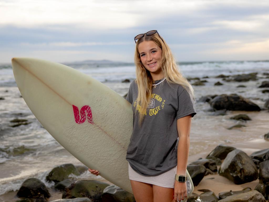 Olivia Ottaway wants to return to the Teahupo’o wave in the future. Picture: Lindsay Moller,