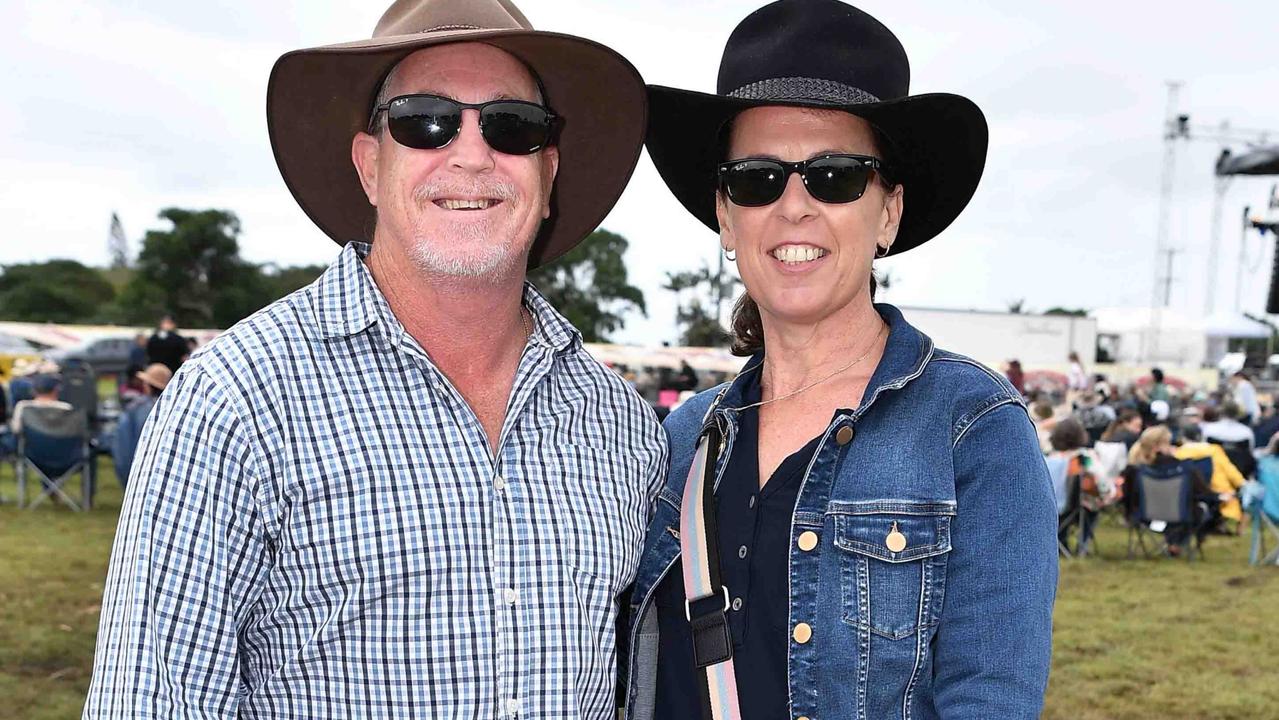 Darren and Karen Laffin at Lighthouse Country Music Festival, Burnett Heads. Picture: Patrick Woods.