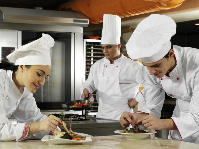 Apprentice chefs say they need more mentoring from those above them. Picture: iStock