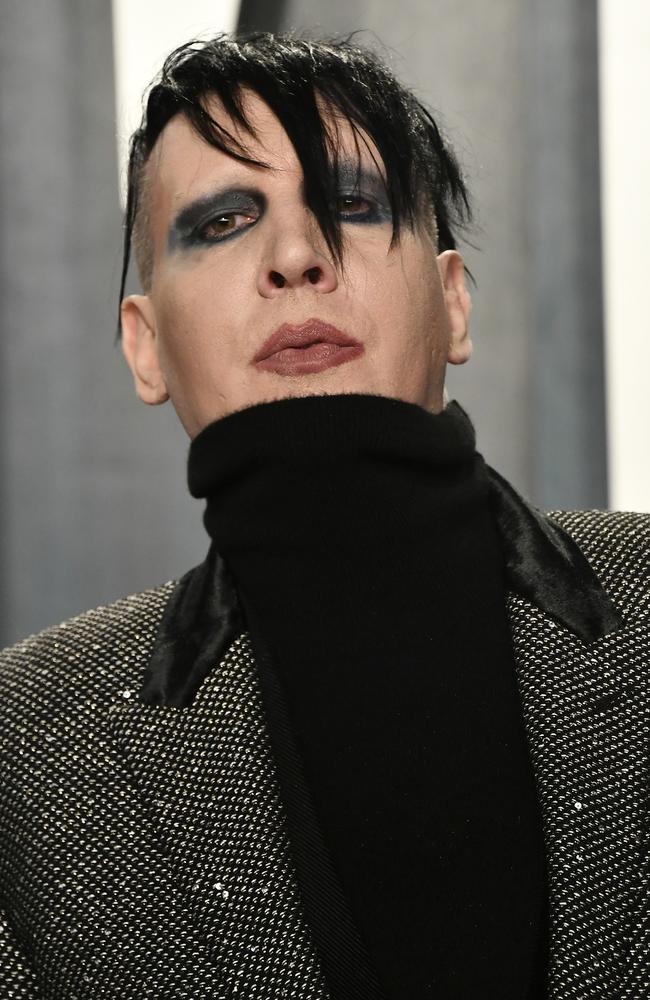 Marilyn Manson ‘forced female fans to strip’ and ‘rated ladies chest’ on his tour bus. Picture: Getty Images