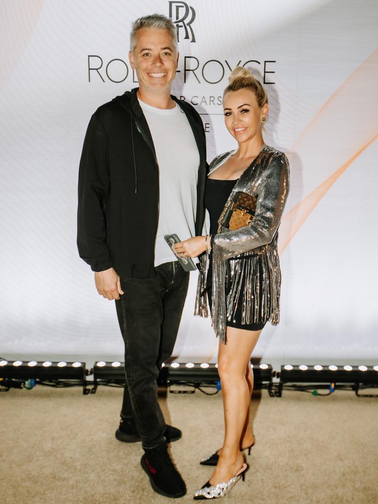 Jason Dacey and Penny Dacey attend the Rolls-Royce Ghost Launch on 24th September 2020. Socials: Damien Anthony Rossi Pictures: Dino Renda