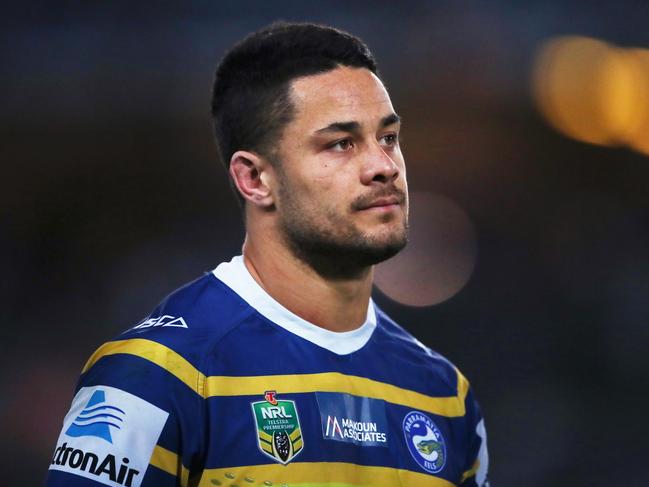 Jarryd Hayne has denied sexually assaulting a woman at her Newcastle home in September 2018. Picture: Matt King/Getty Images.