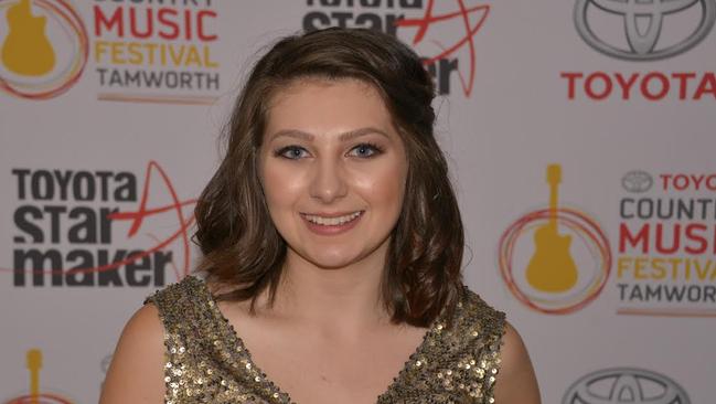 Cherrybrook country music singer Rachael Fahim was announced the 2017 Toyota Star Maker at the Tamworth Country Music Festival on January 22. Pictures: Supplied