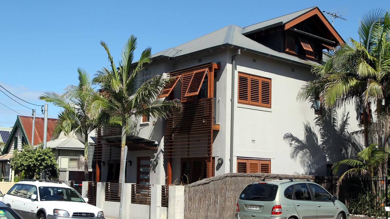 The property at 77 Whistler St in Manly where Season 2 of The Block was filmed.