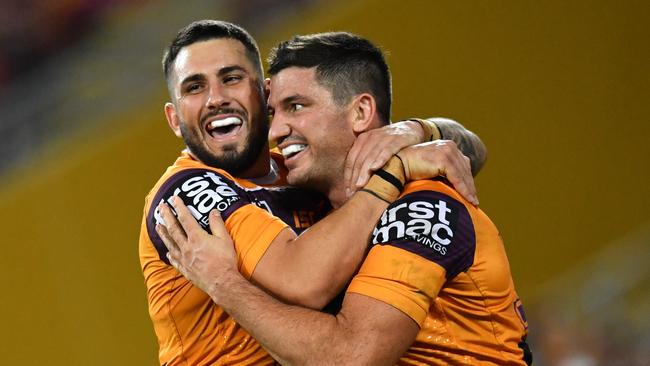 Gillett is Brisbne’s best backrower. AAP Image/Darren England.