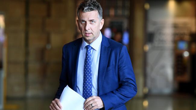 Transport Minister Andrew Constance explained why the bill should be passed. Picture AAP