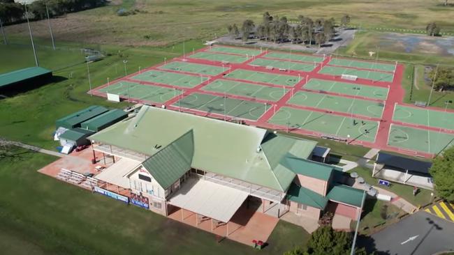 Aerial footage of Firth Park at Mudgeeraba on the Gold Coast.