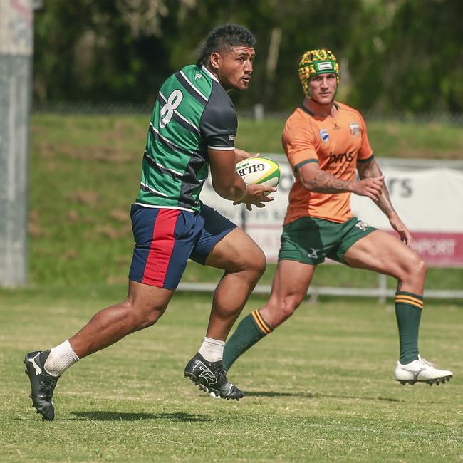 Surfers Paradise Dolphins host Queensland Premier Rugby club Sunnybank at Broadbeach Waters. Picture:Glenn Campbell