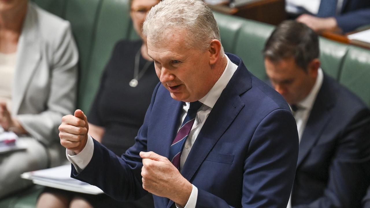 It is expected Industrial Relations Minister Tony Burke will introduce Same Job Same Pay legislation in the Spring. Picture: Martin Ollman