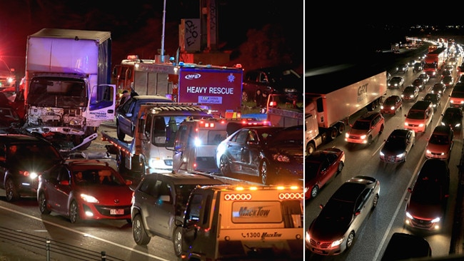 Monash Freeway Crash Near Warrigal Rd Traffic Chaos Au — Australias Leading News Site 8835