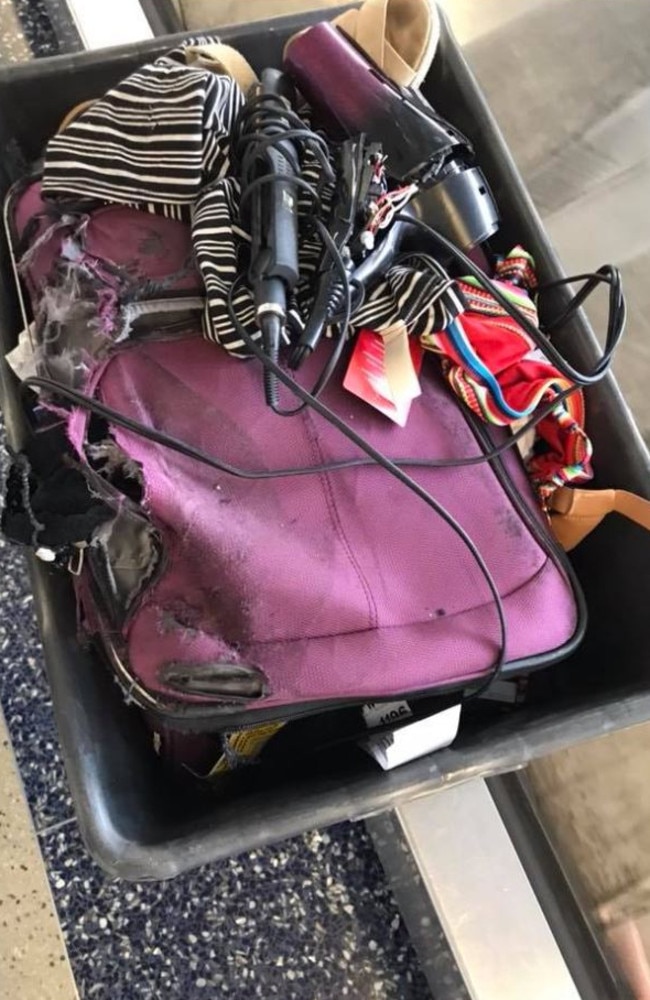 American airlines store damaged bags