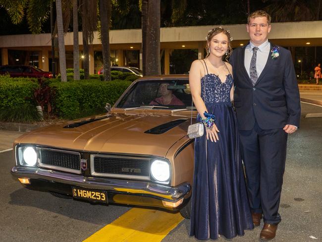 Annalisa Vitale and Charlie Jackson at Whitsunday Anglican School Year 12 Formal Saturday 16 September 2023 Picture: Michaela Harlow