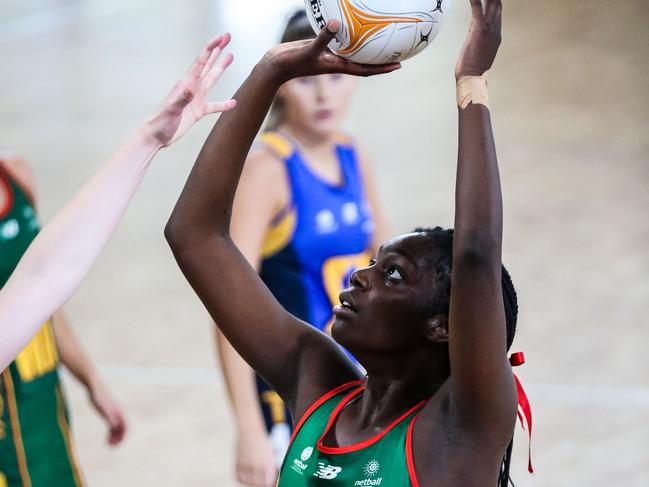 National Netball Championships 2023, Semi Finals at CDU Stadium in Darwin.