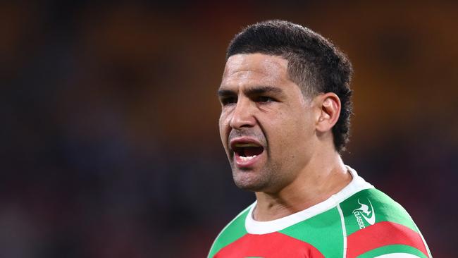 Souths are set to rest their entire spine in Round 25, with Cody Walker, Adam Reynolds and Damien Cook set to miss out. Picture: Getty Images.