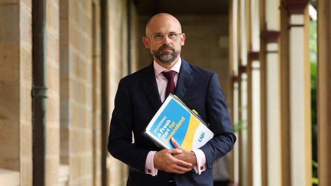 David Janetzki, Treasurer, Parliament House. Picture: Liam Kidston