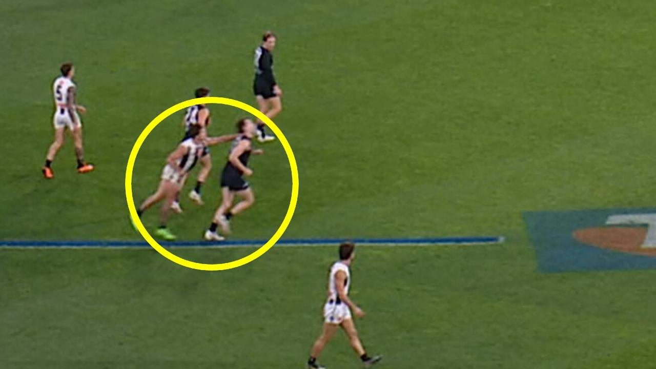 Collingwood recruit Lachie Schultz is set to come under scrutiny from the MRO for a brain fade strike to Carlton’s Blake Acres during Friday night’s clash.