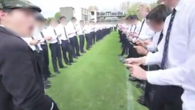 Melbourne Grammar Year 12 degrading tinder bootcamp video sparks