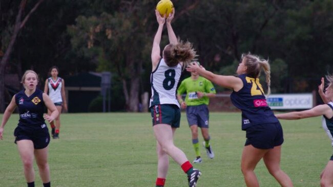 Facilities at Blackwood Football Club have not kept pace with the surging popularity in women's football. Picture: Blackwood Football Club