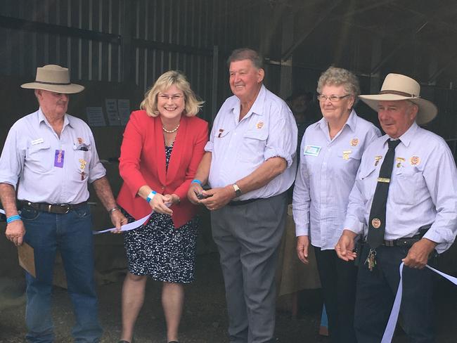 Parsons Pavillion Ribbon cutting at the 2019 Dalby Show