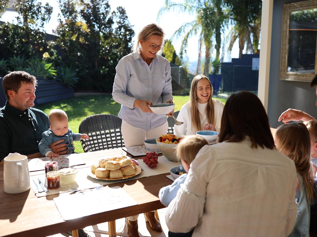 Sussan Ley shared these pictures of her family from Mother's Day, 2025. Picture: Supplied