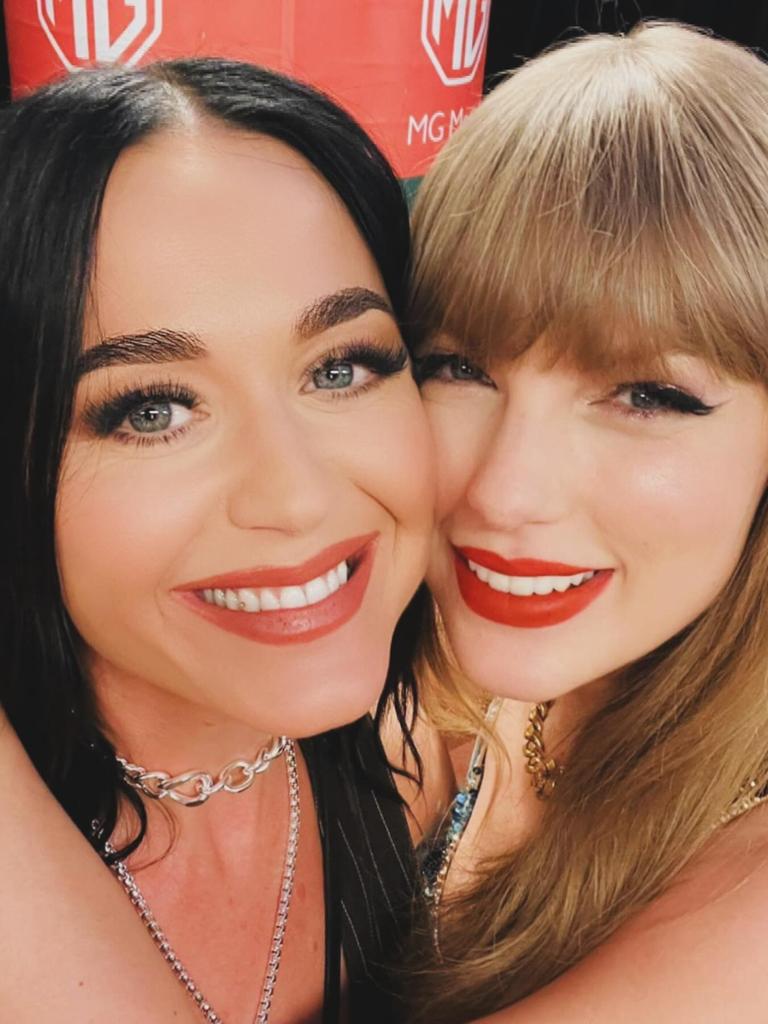 Katy Perry attended Taylor Swift’s Friday night show in Sydney. Picture: Instagram